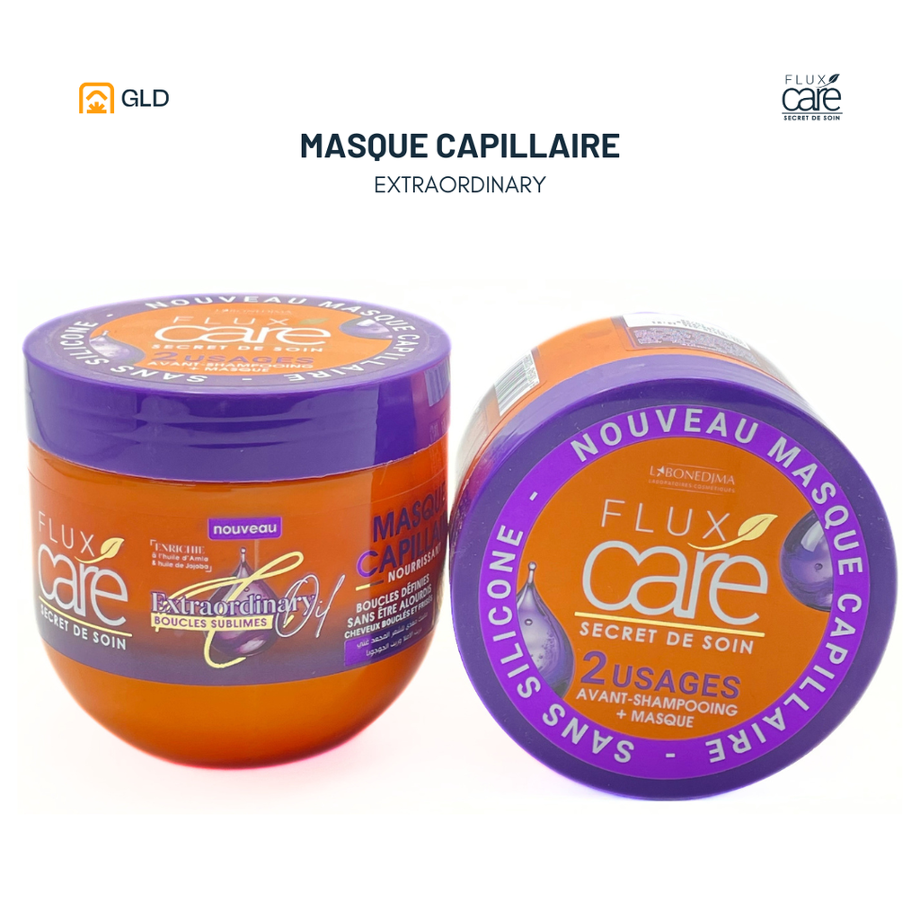 Masque capillaire FLUX CARE 370 mL Pot (Extraordinary Oil)