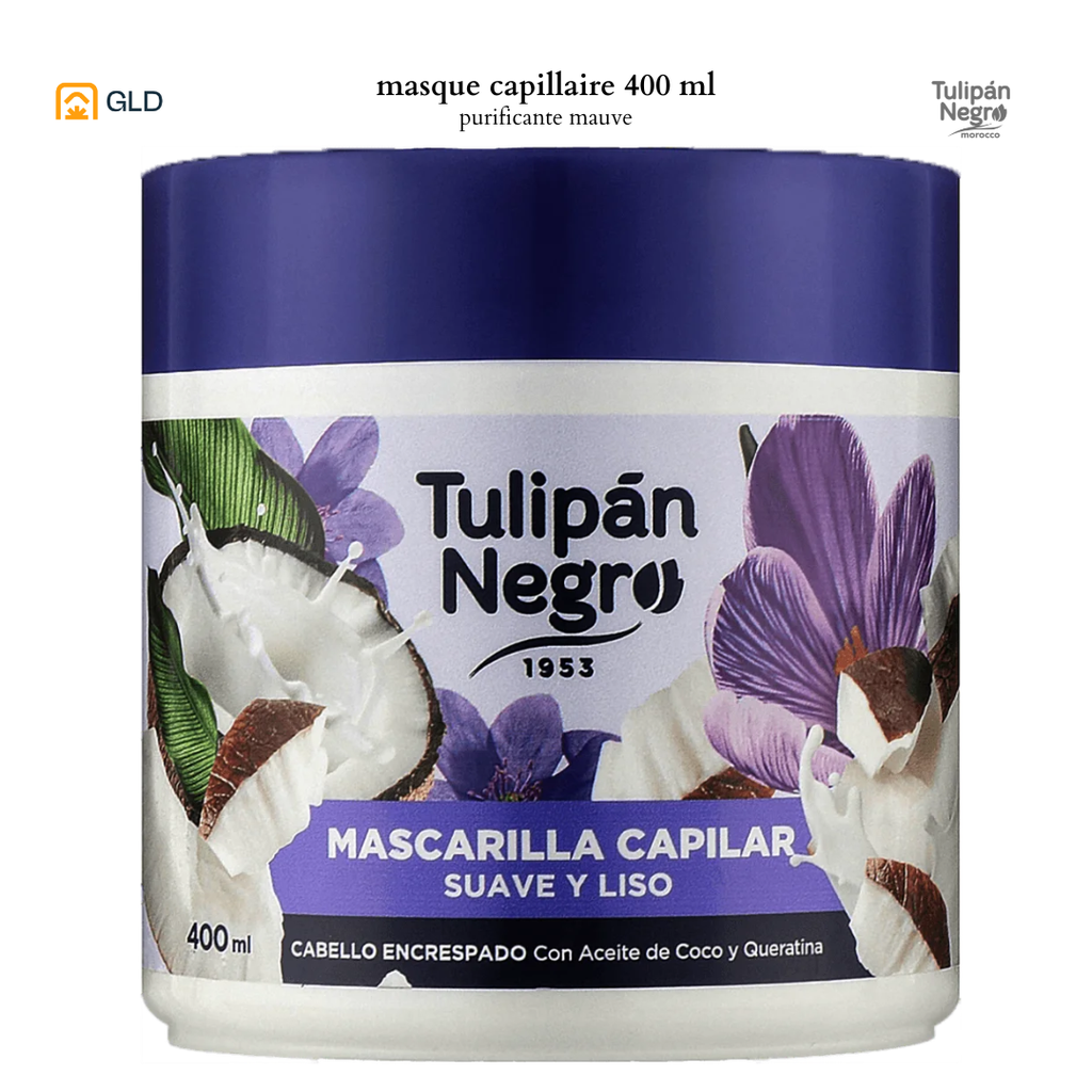 Masque Tulipan Negro Purificante Mauve  400ML  