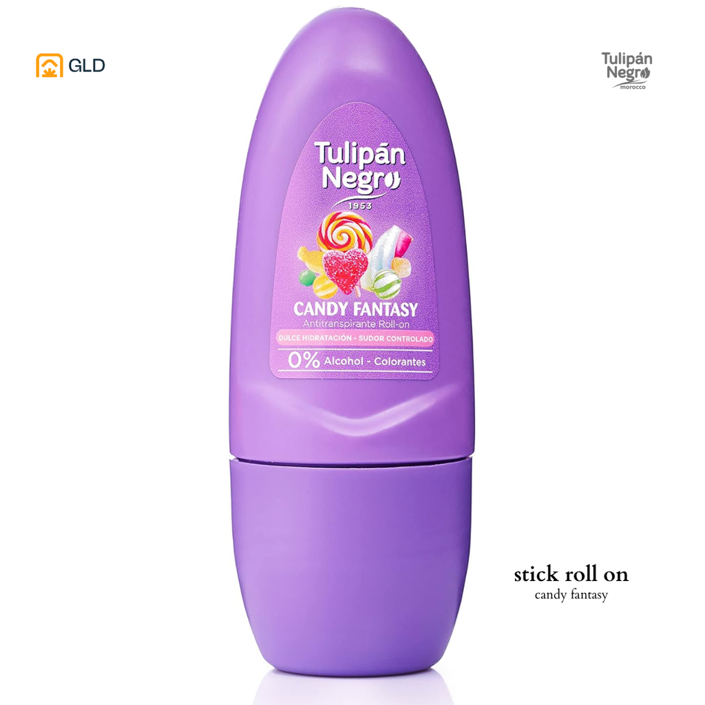 Stick Roll On Tulipan Negro  Candy Fantasy 50ML 