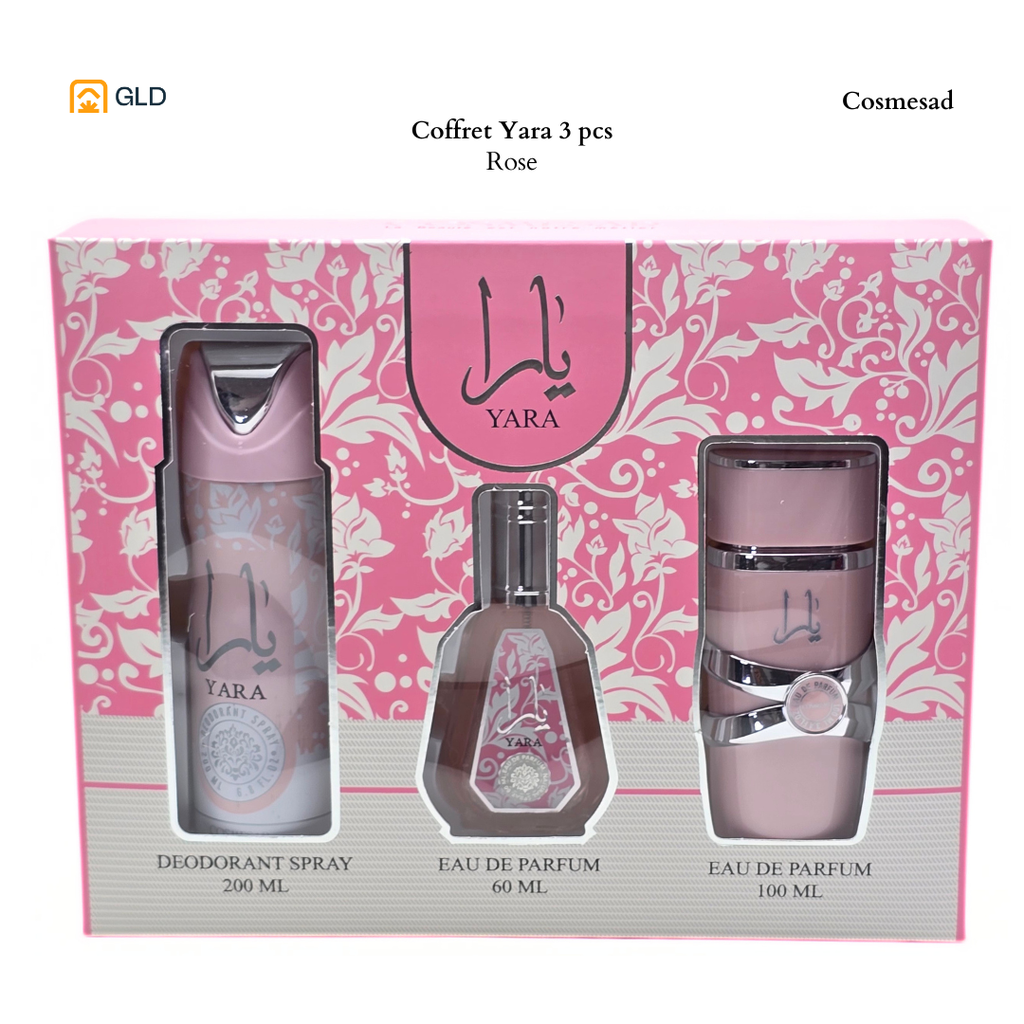 Coffret Yara avec Fenetre Rose 