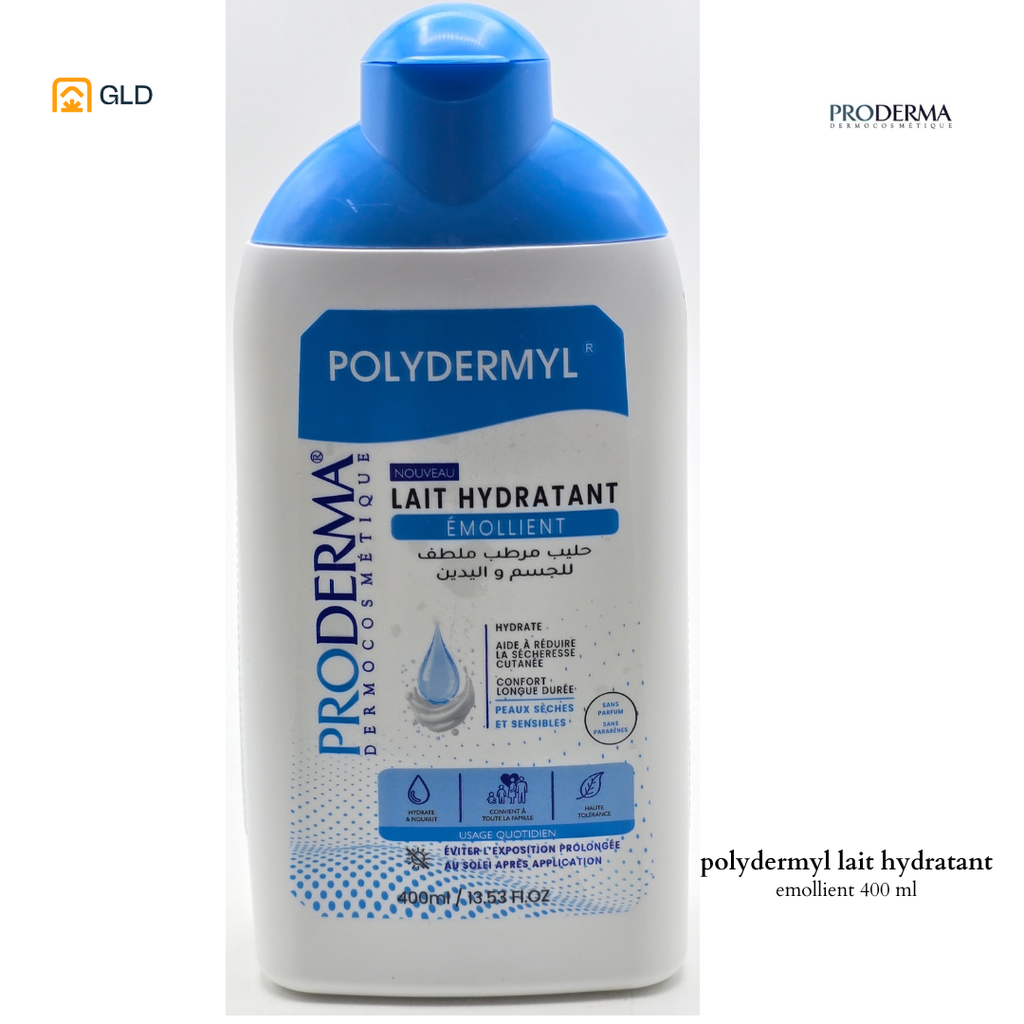 Polydermyl Lait Hydratant Proderma  400ML
