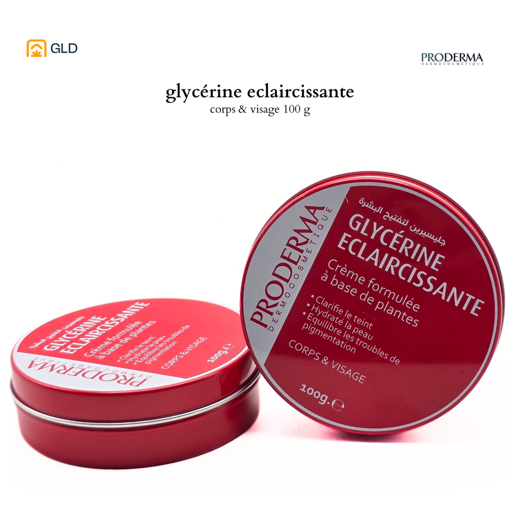 Glycerine Creme Eclaicissante  Pot Alum Proderma 100GR 