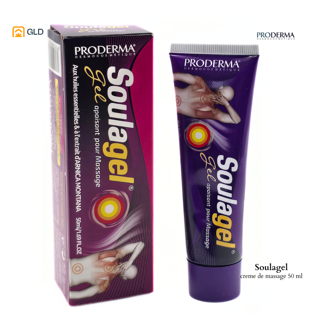 Soulagel Gel Apaisant Pour Massage Tube Proderma 50ML