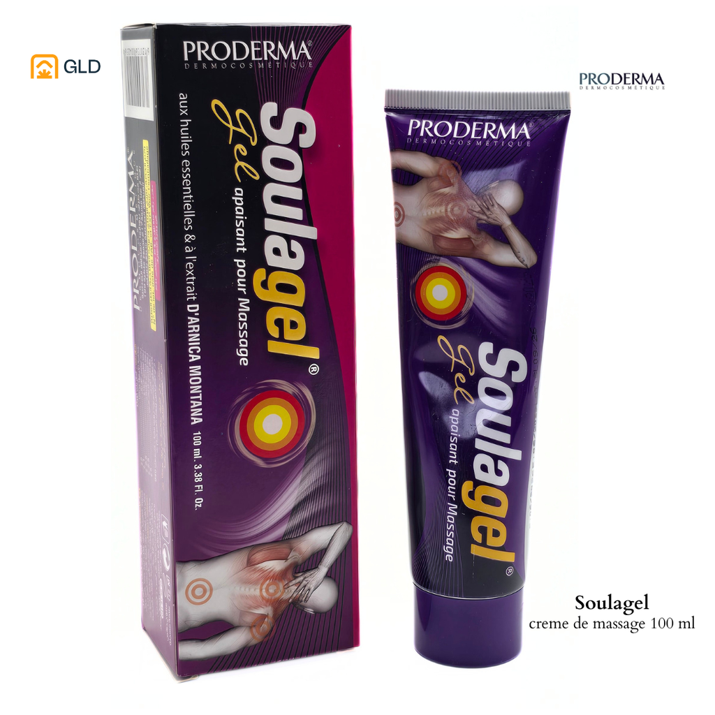 Soulagel Gel Apaisant Pour Massage Tube Proderma 100ML