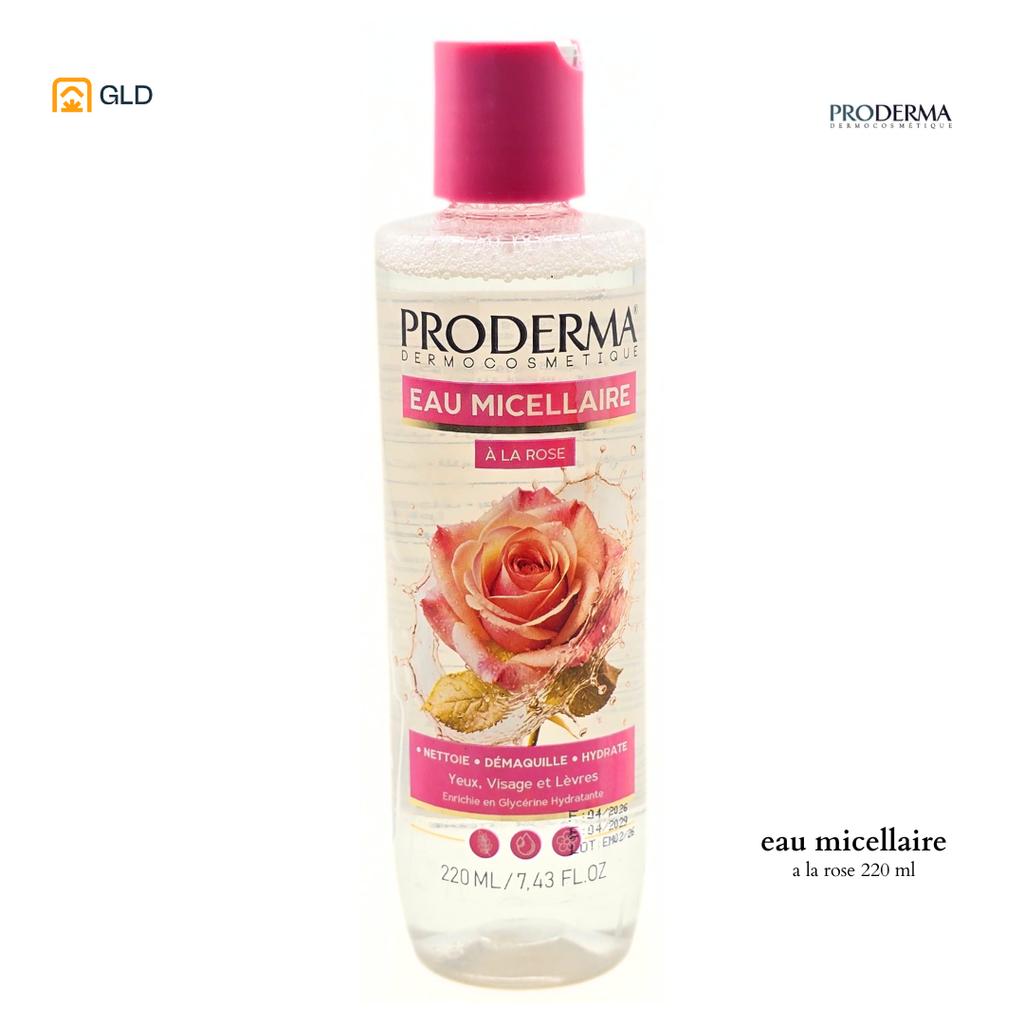 Eau Micellaire Rose Proderma 220 ML