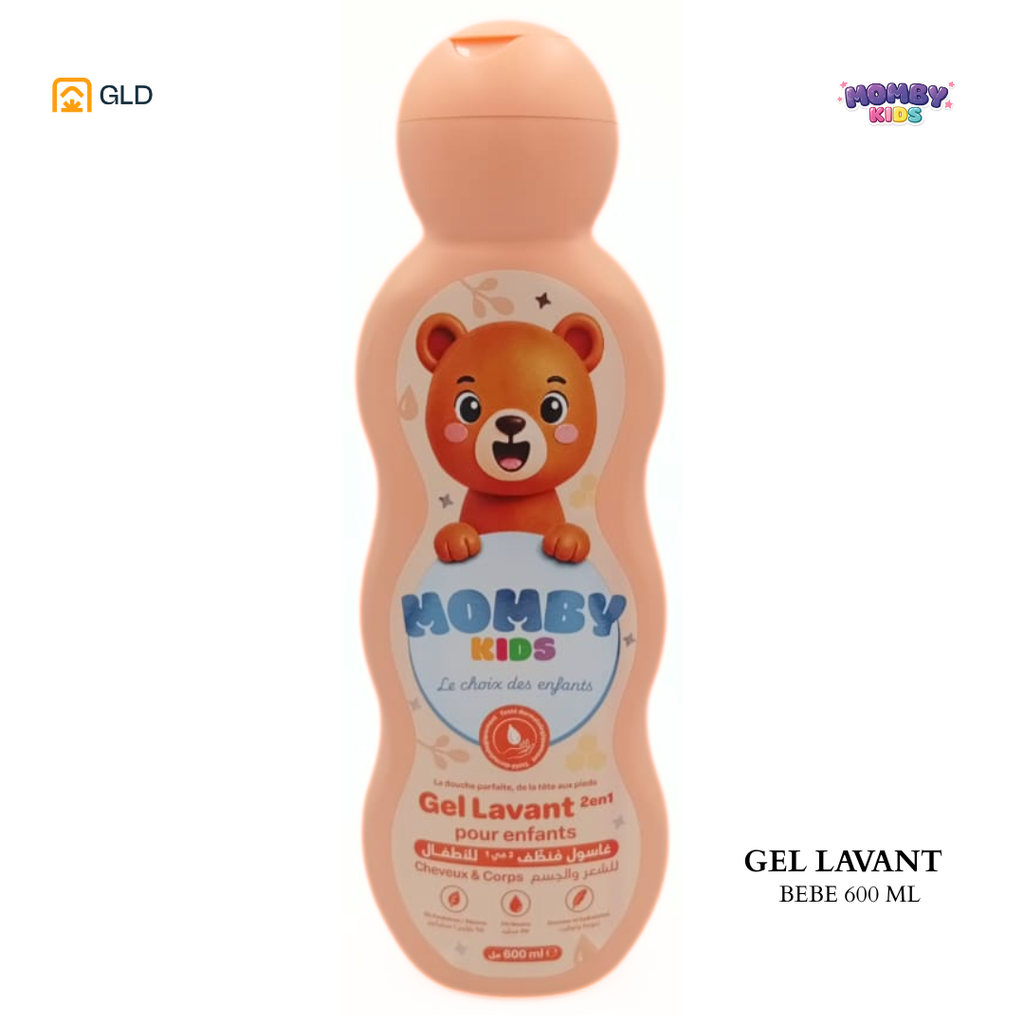 Gel Lavant 2 En 1 BéBé Hiposol 600ML Momby