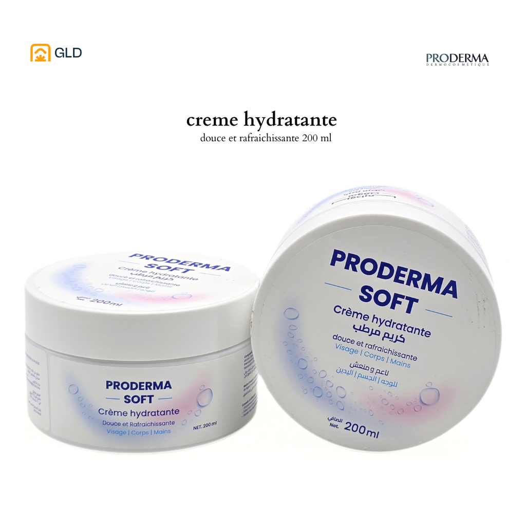 Proderma Soft Creme Hydratante Pot 200GR