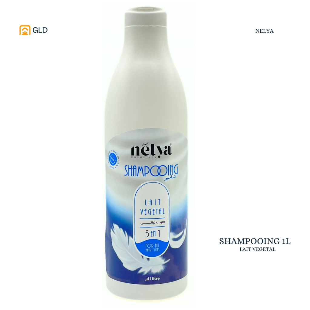 Shampooing Nelya Lait Vegetal 1L