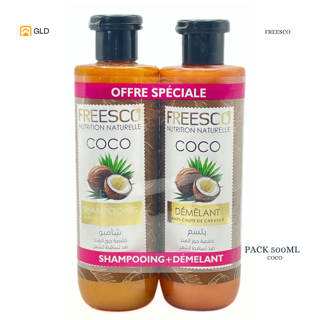 Lot Shampooing+Apres Coco Freesco 
