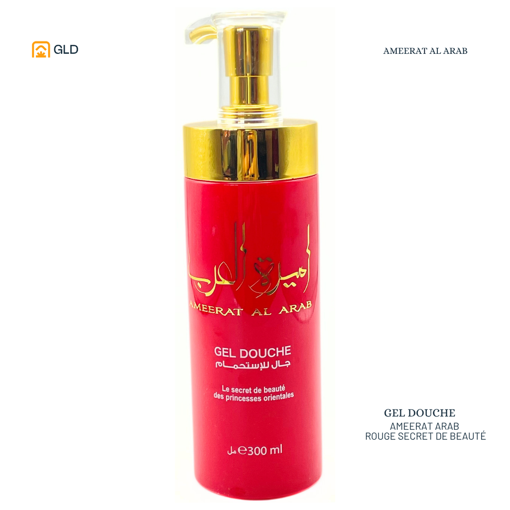 Gel Douche Ameerat El Arab Rouge  300ML