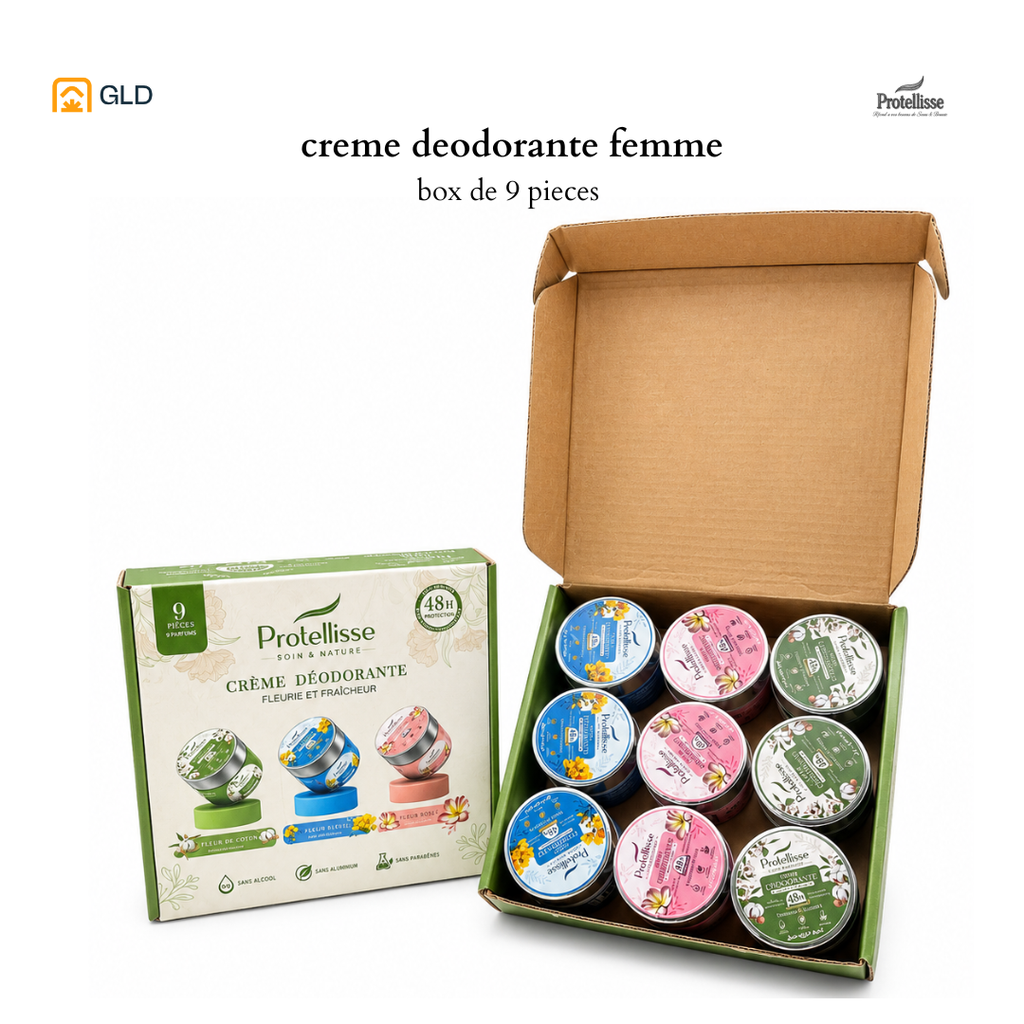 Creme Deodorante Protellisse Femme (Box de 9)