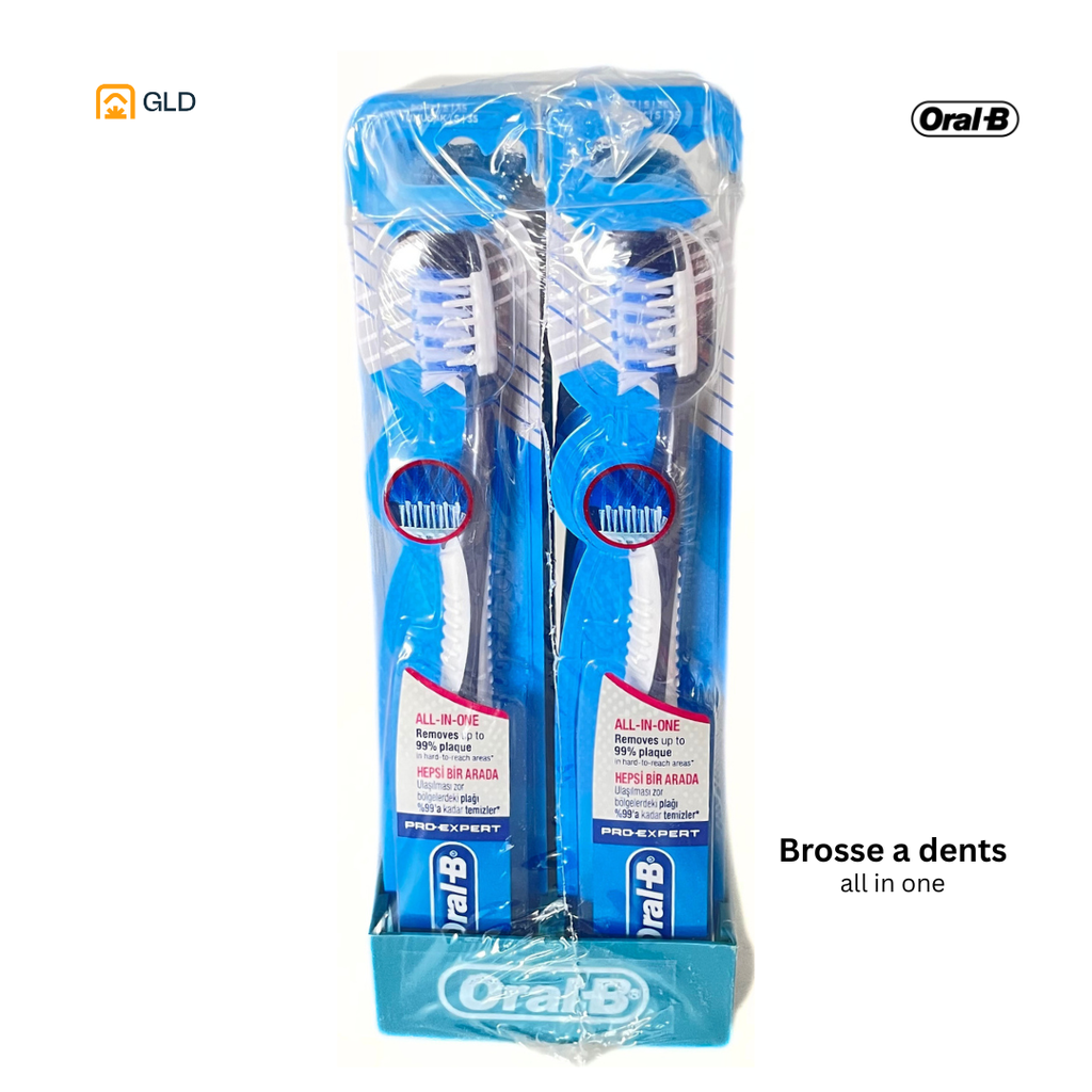 Brosse A Dents Oral B All In One Souple (paquet de 12)