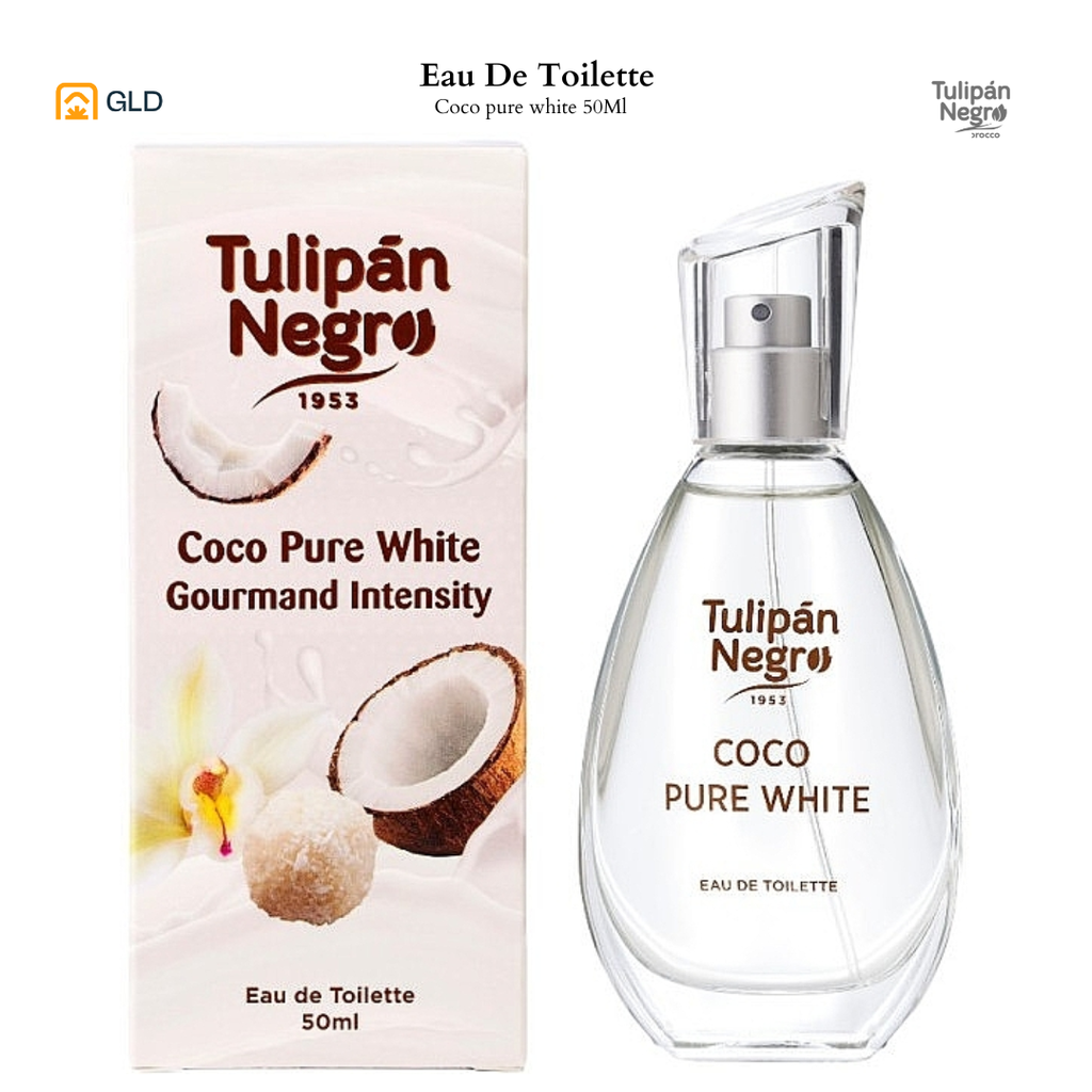 Eau De Toilette Tulipan Negro Coco Pure White 50Ml 