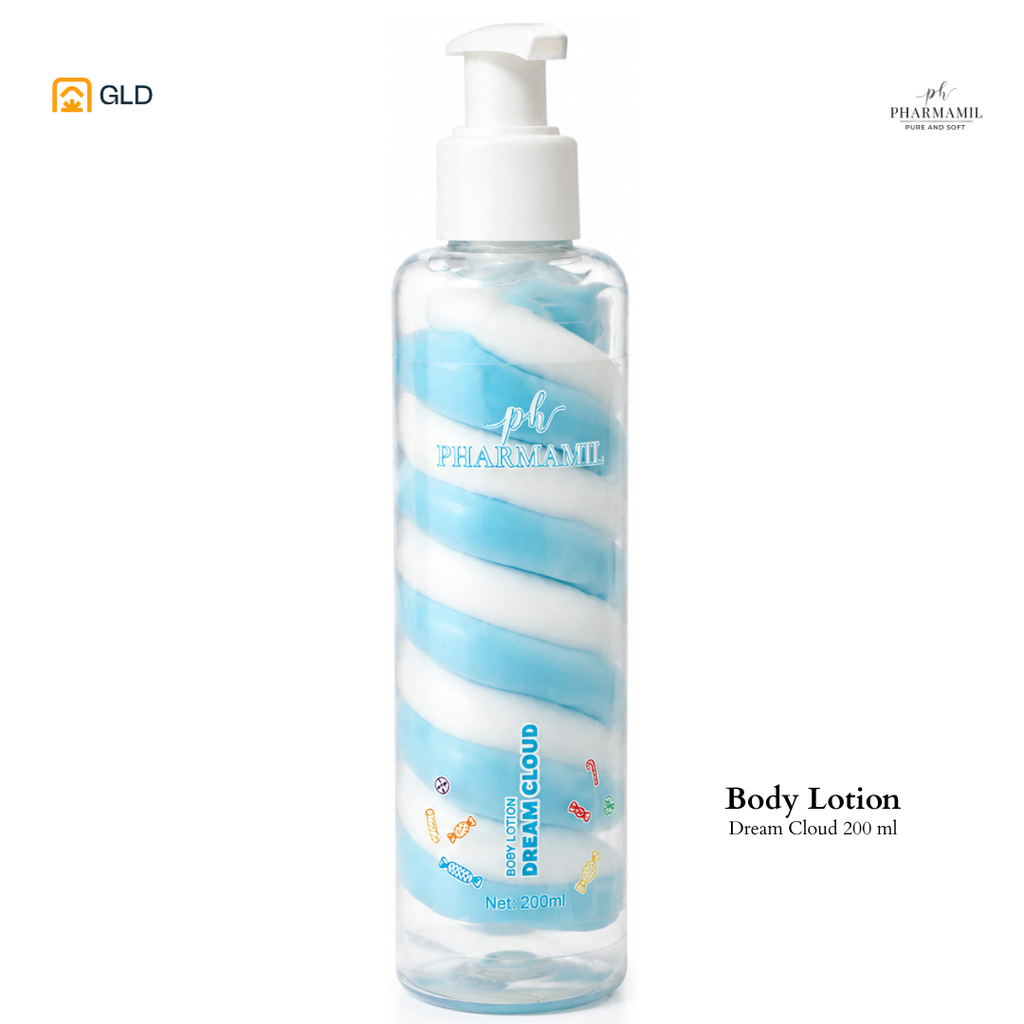 Lait De Corps Spiral Pharmamil Bleu 200 Ml