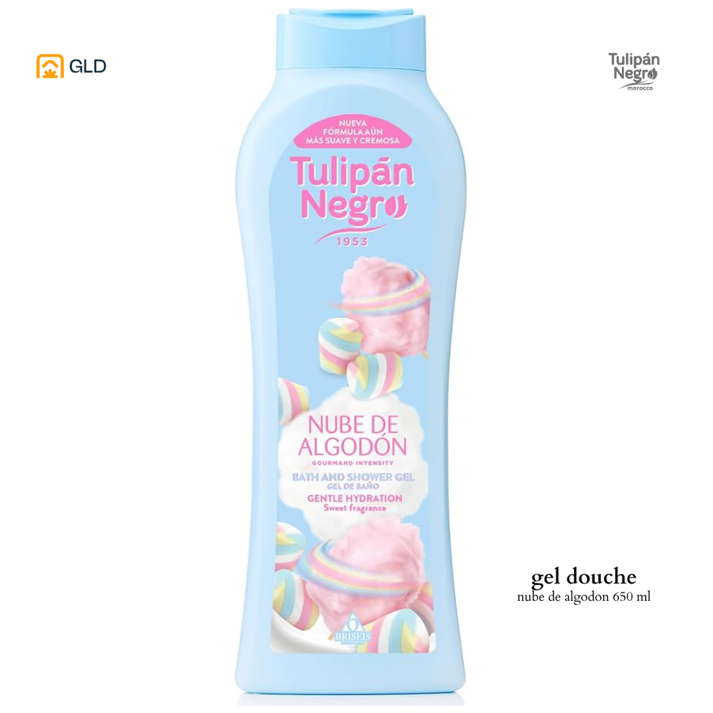Gel Douche Tulipan Negro Nube De Algodon 650ML