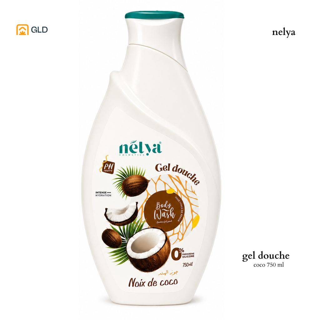 Gel Douche Nelya 750Ml Coco