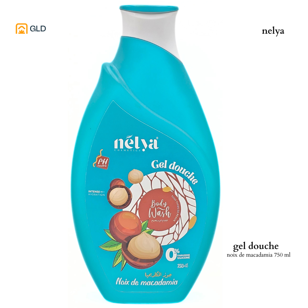 Gel Douche Nelya 750Ml Macadamia