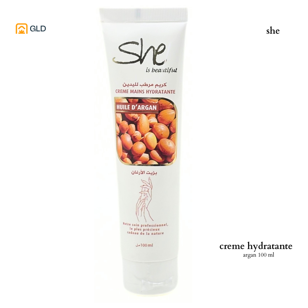 Creme Hydratante She 100Ml Argan