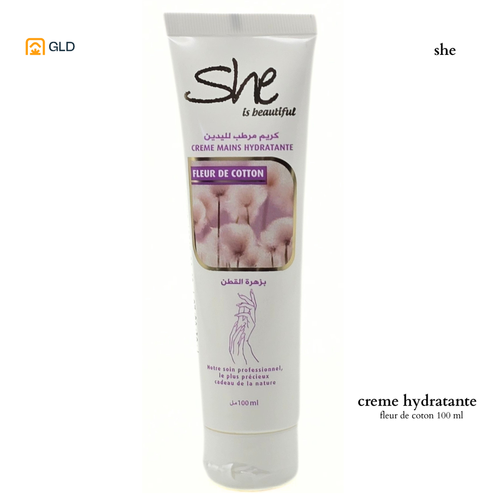 Creme Hydratante She 100Ml Fleur Cotton