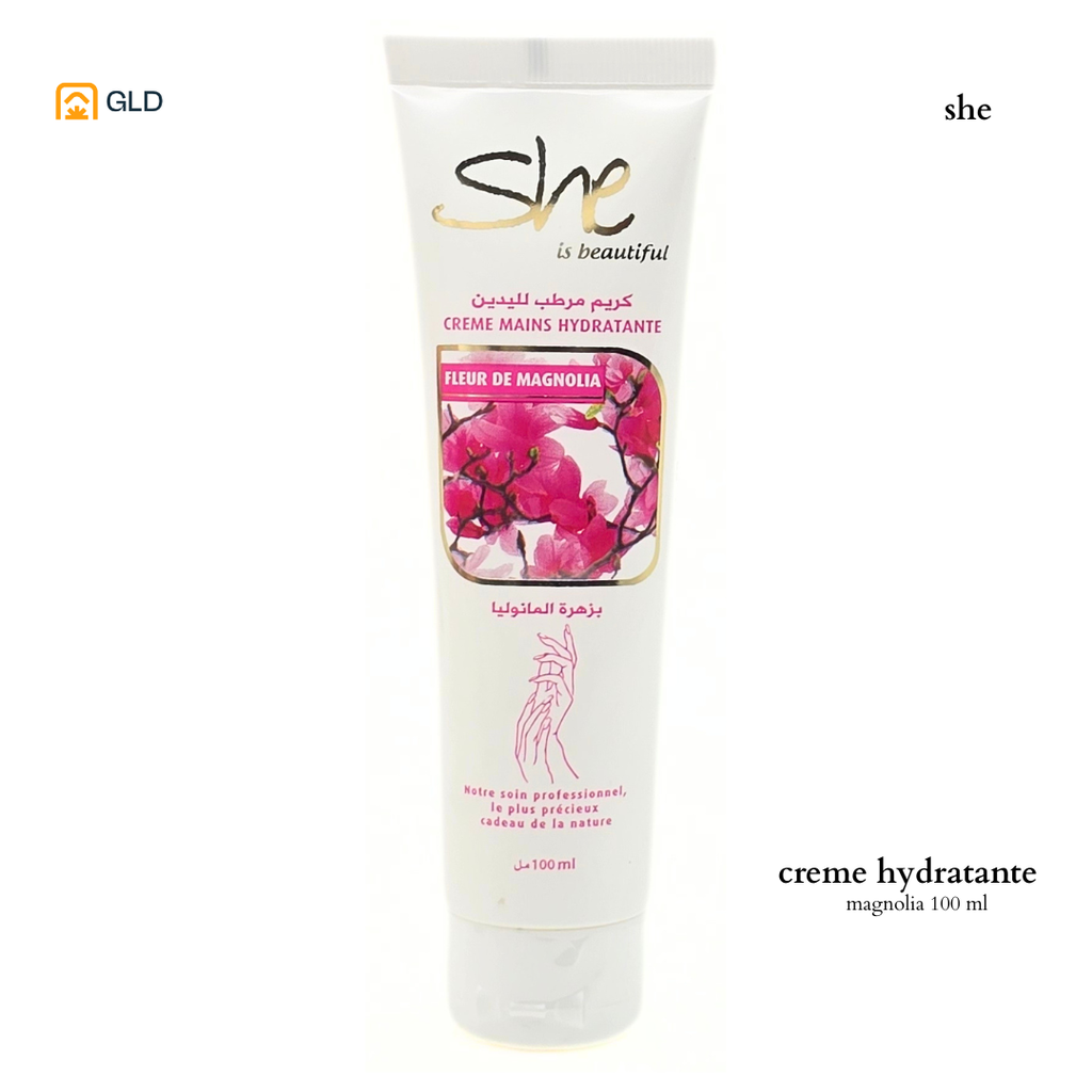 Creme Hydratante She 100Ml Fleur Magnolia