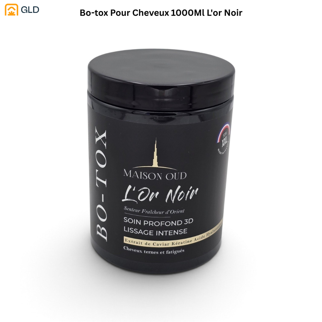 Bo-tox Pour Cheveux 1000Ml L'or Noir