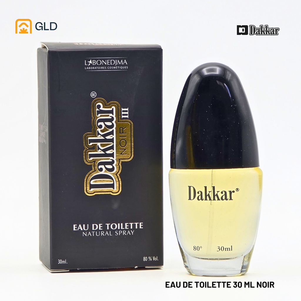 Eau De Toilette Dakkar Noir 30 Ml (New)