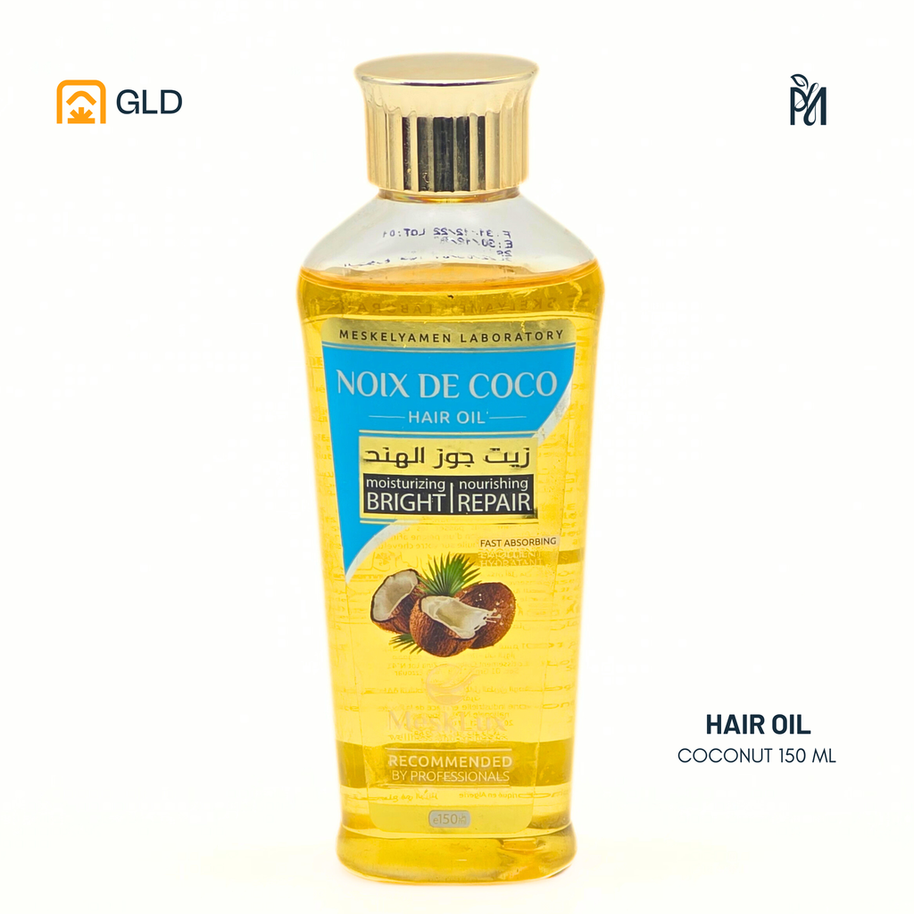 Huile De Cheveux Au Coconut 150Ml Mesklux