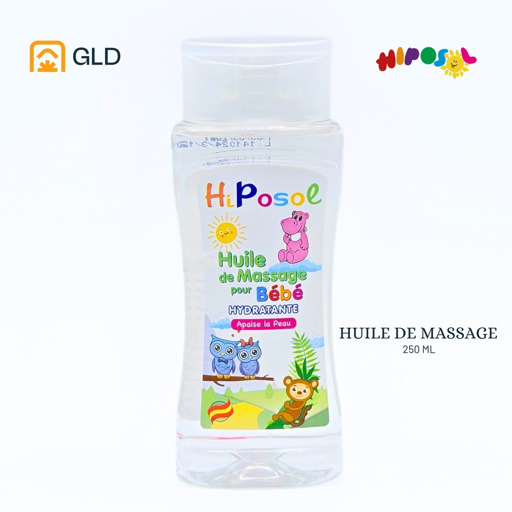 Huile De Massage Hiposol Pour Bébé 250 Ml