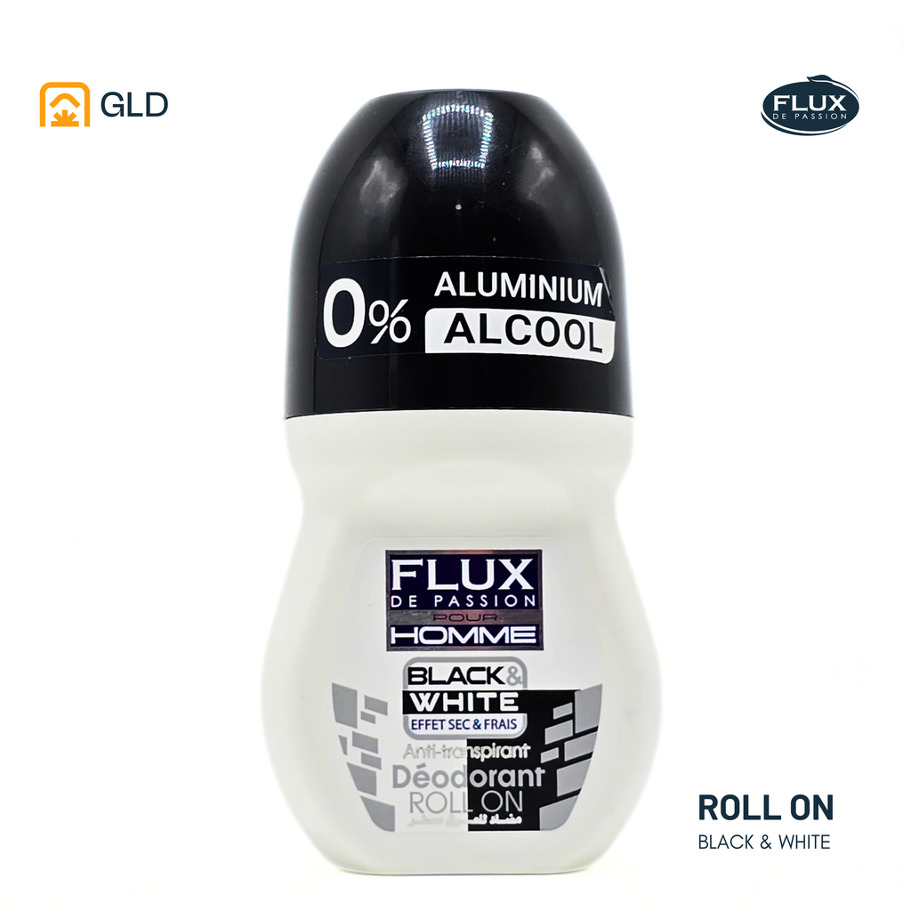 Roll On Flux Homme Black And White 60 Ml