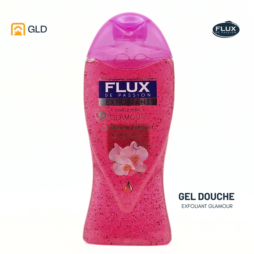 Gel Douche Flux Exfoliant Glamour