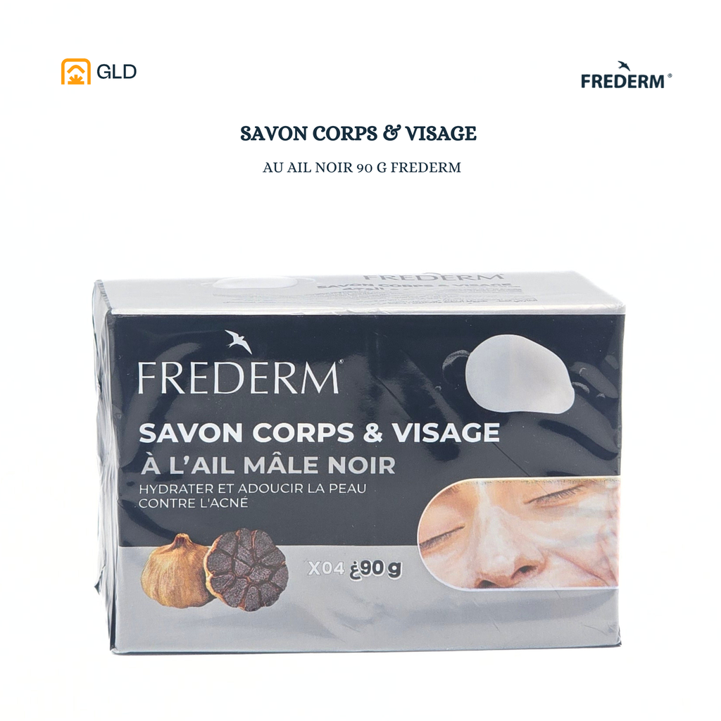 Savon Au Ail Noir 90 G Frederm