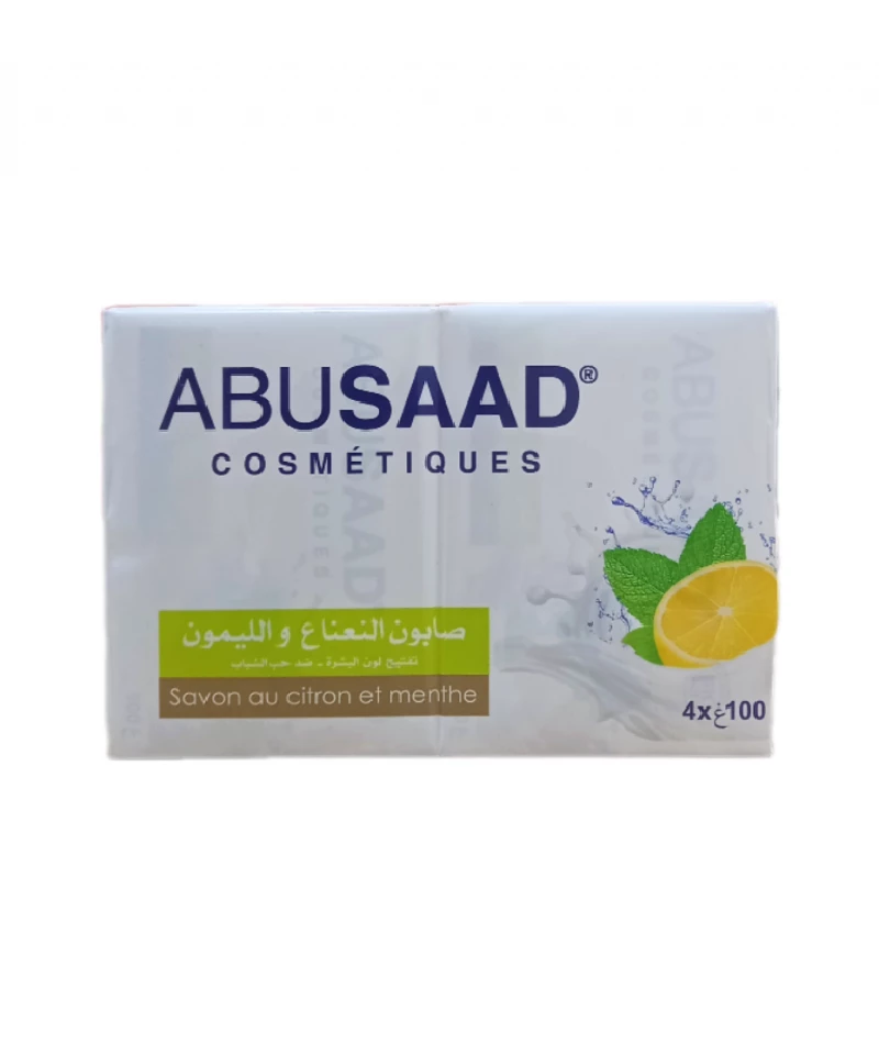 Savon Au Citron Et Menthe 100 G Abusaad