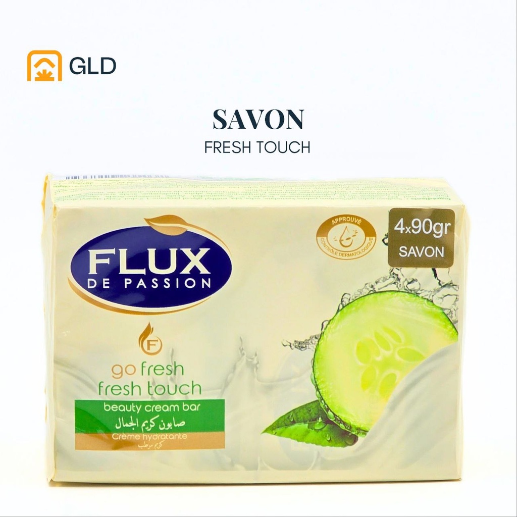 Savon Flux 90 Gr Go Fresh Touch 4 Ps