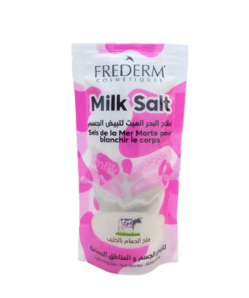 Sels De La Mer Morte Pour Blanchir Le Corps Au Lait De Vache 300 Gr