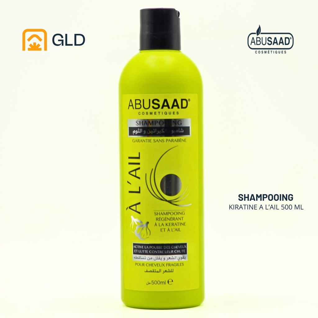 Shampooing Keratine Et Ail 500 Ml