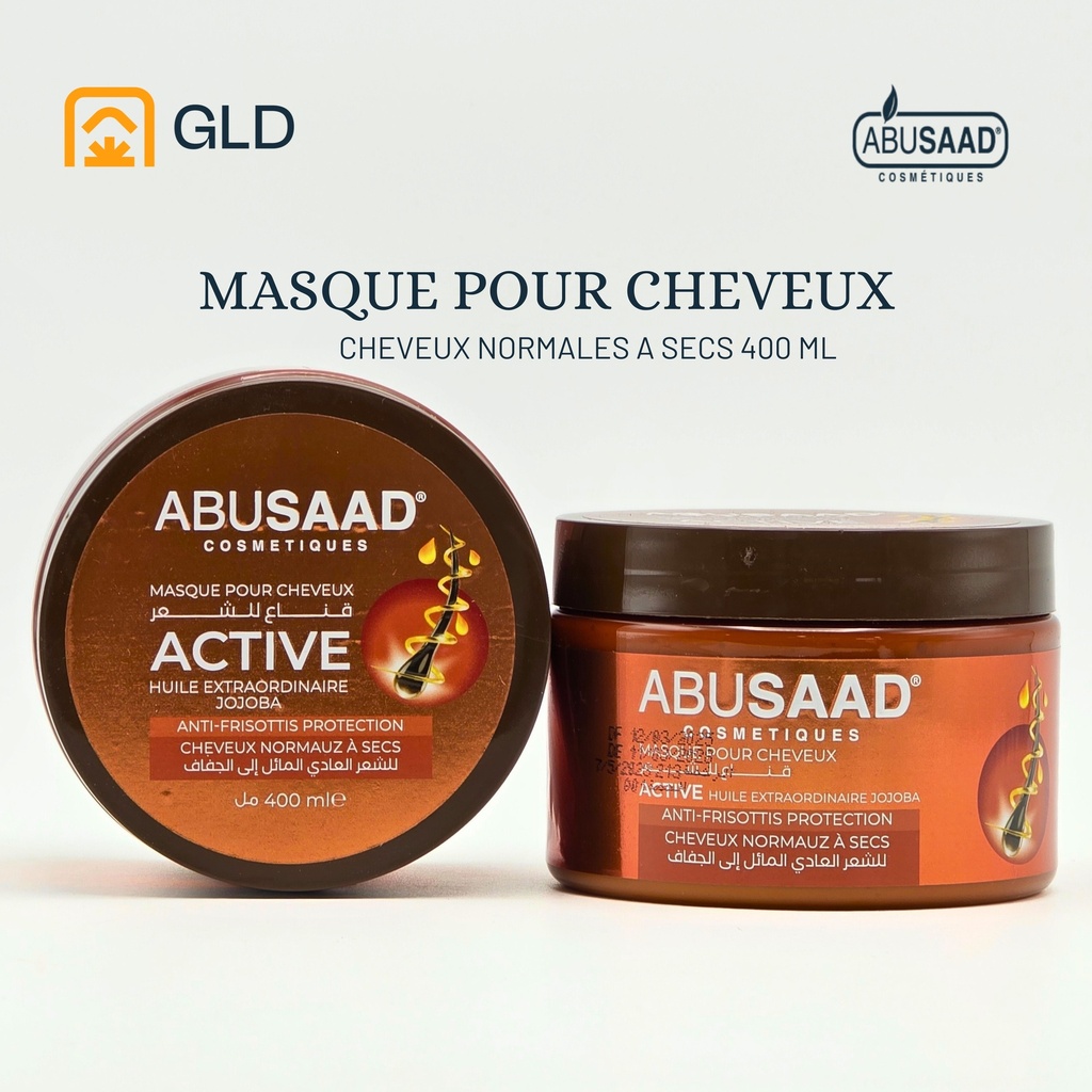 Masque Pour Cheveux Active Huile De Jojoba 400Ml