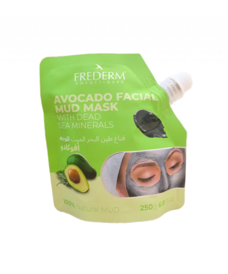 Masque Visage À La Boue De La Mer Morte Au Avocat 250 Gr