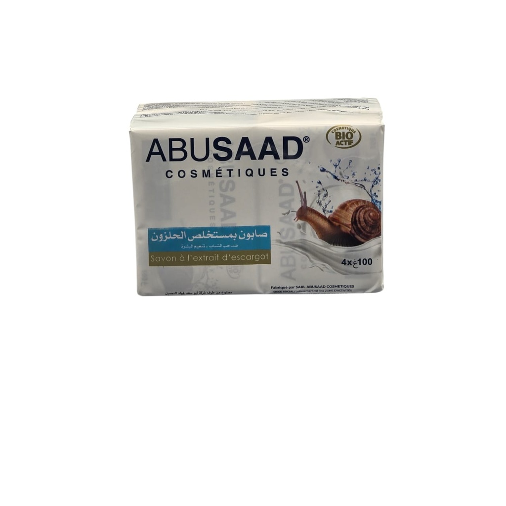 Savon À L'Extrait D'Escargot 100 G Abusaad
