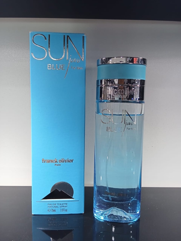 Eau de Toilette Franck Olivier Sun Java Blue Men 75Ml