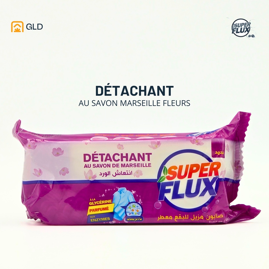 Savon Super Flux Detachant Rose 240 Gr