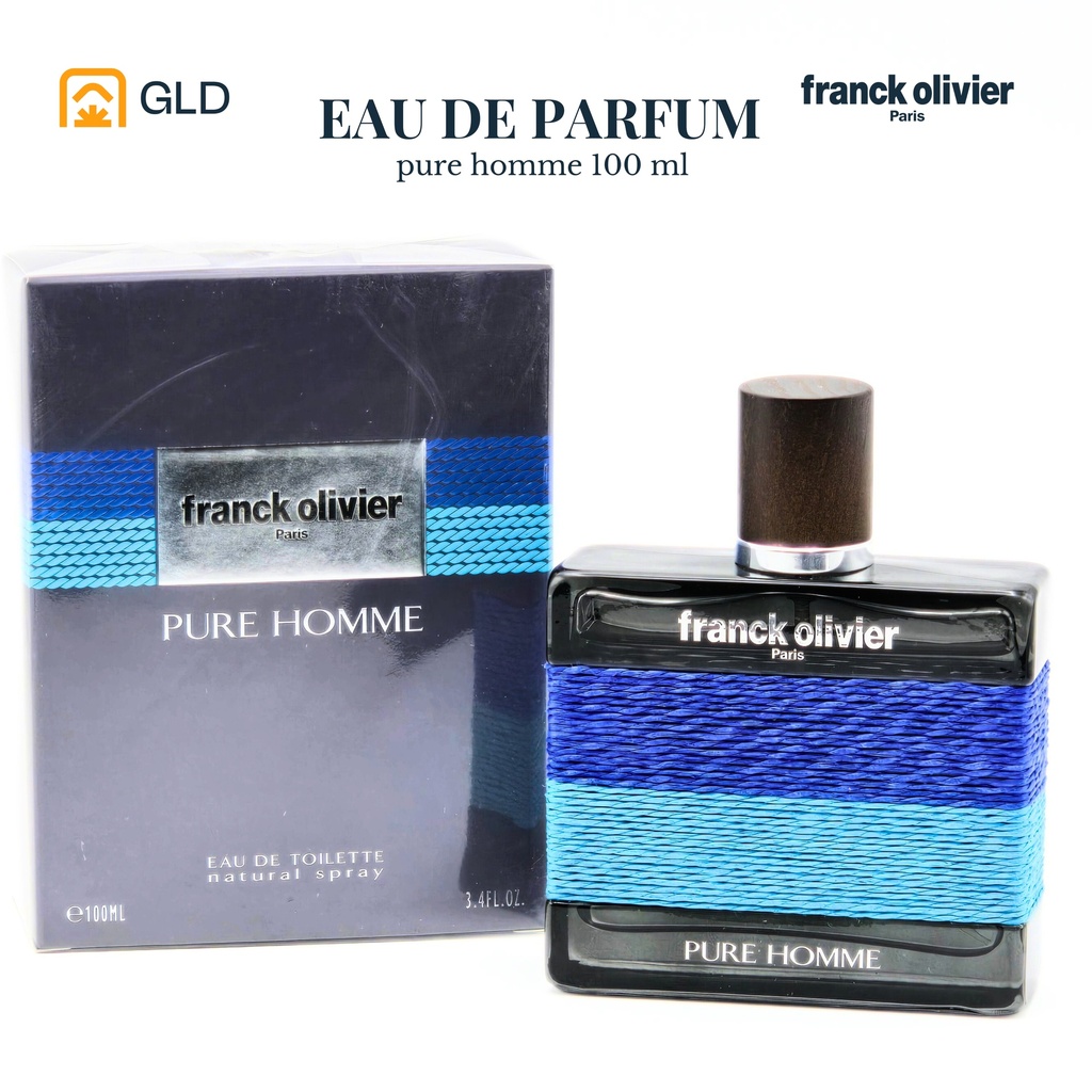 Eau de Toilette Franck Olivier Pure Men 100Ml