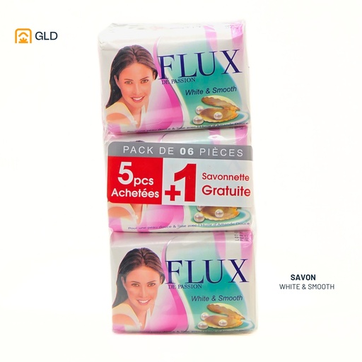 Savon Flux 6Ps White  Smooth 125 Gr