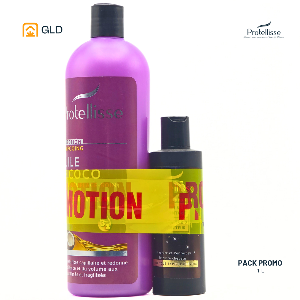 Shampooing 1L Promo Cheveux Fins (Mauve)