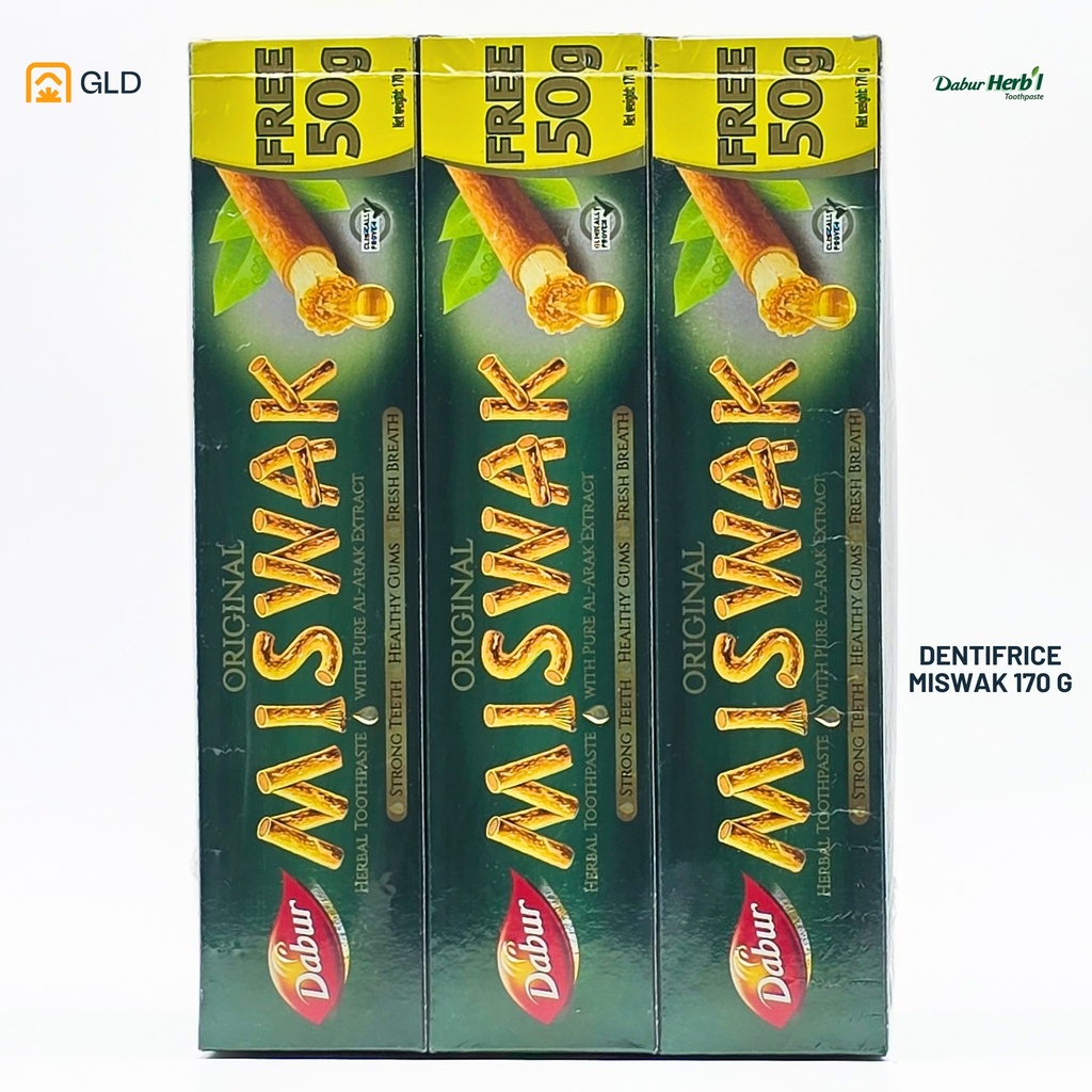 Dabur Original Miswak 120+50G Free