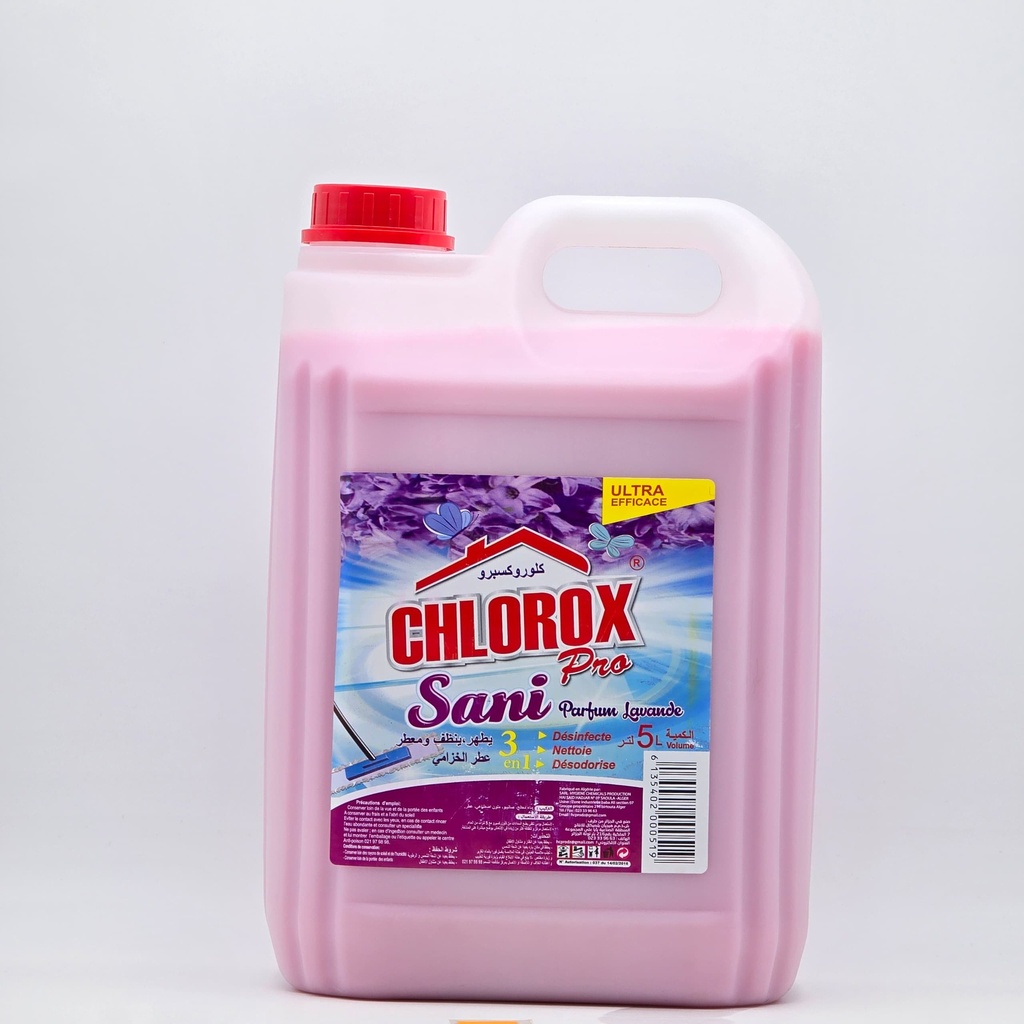 Sani Chlorox Parfum Lavande 5 L