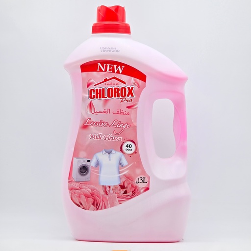 Lessive Linge Chlorox Mille Fleurs 3 L