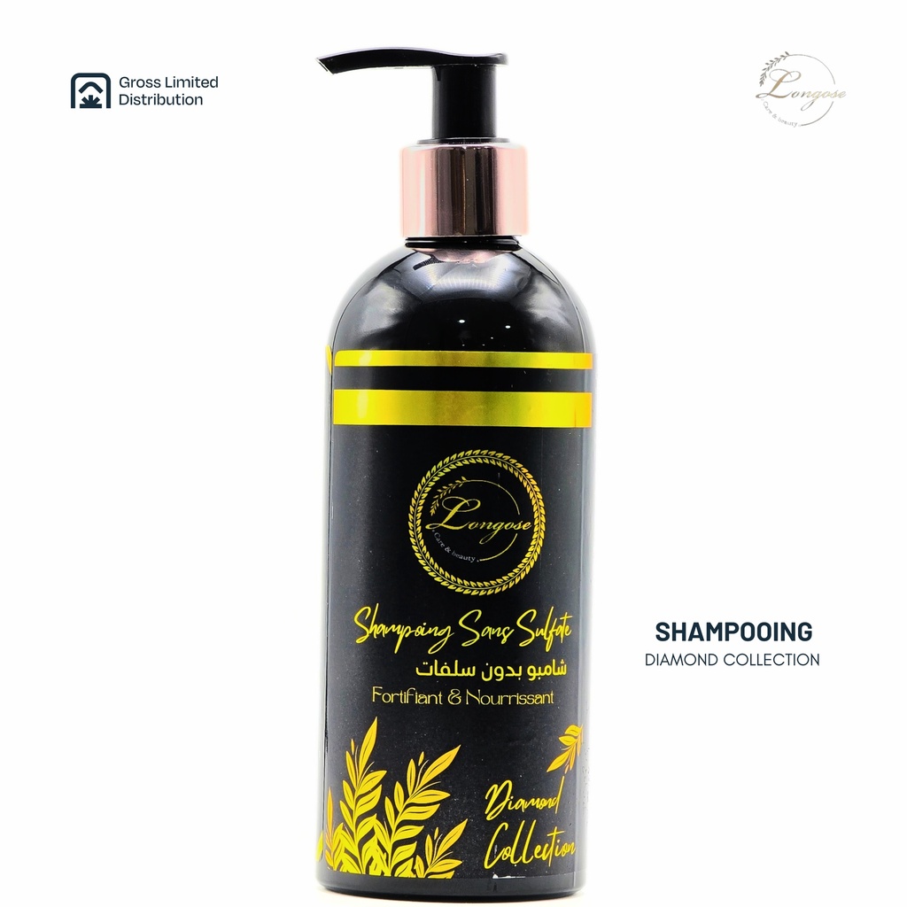 Shampooing Sans Sulfate Longose Diamond Collection 300 Ml