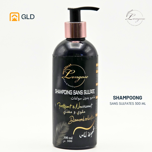 Shampooing Sans Sulfate Longose Diamond Collection 300 Ml