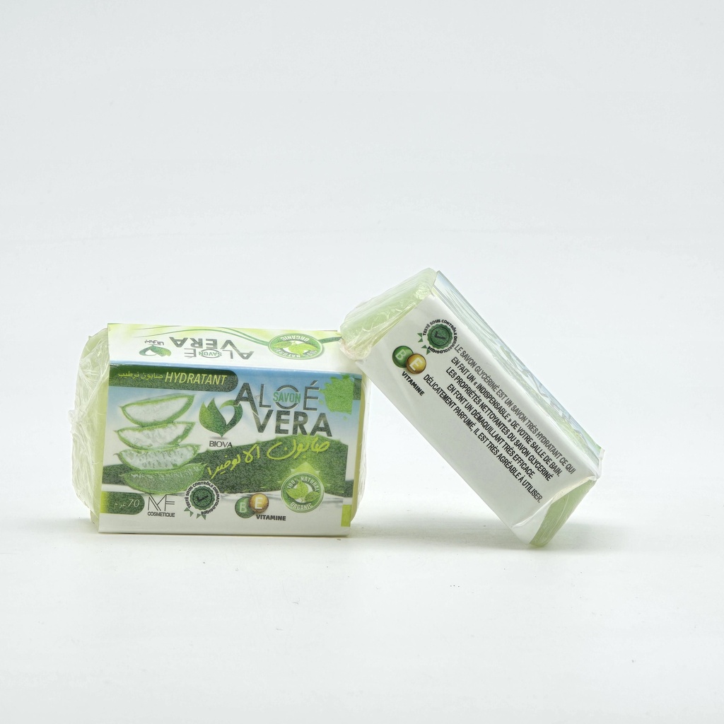 Savon Biova Hydratant Aloe Vera 70 G