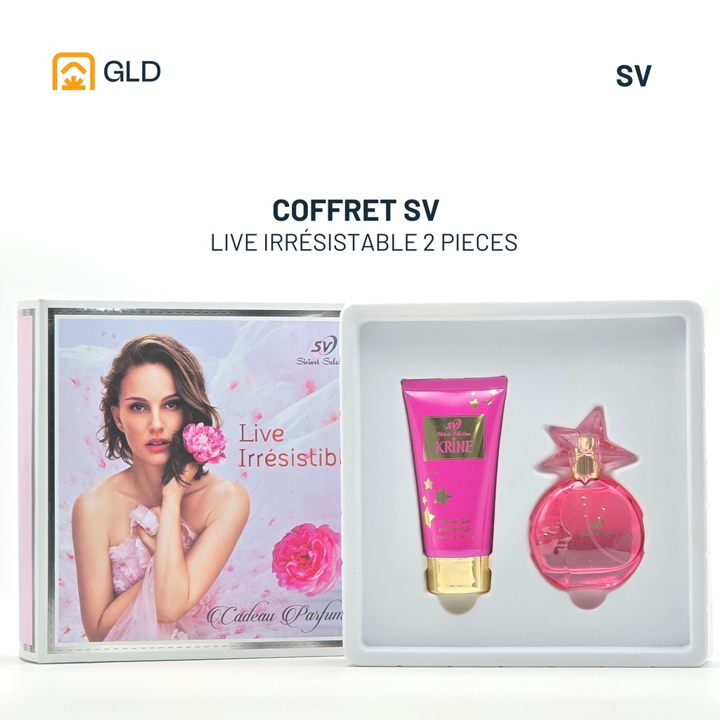 Coffret Sv 2Pcs Live Irresistible